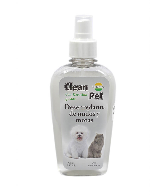 DESENREDANTE-SPRAY250ml CLEAN PET DESENREDANTE SPRAY 250 ML - Imagen 1